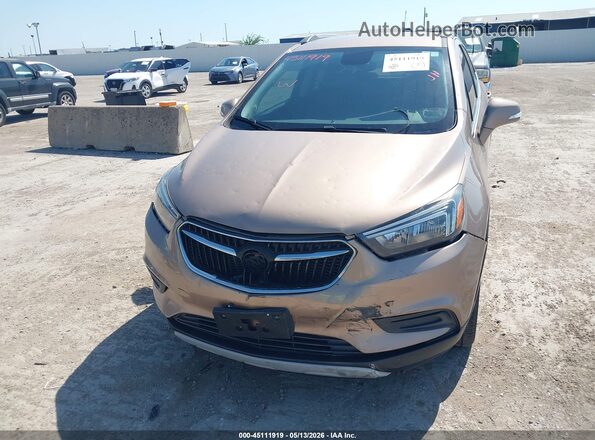 KL4CJASB4KB906815 2019 BUICK ENCORE Золотой Вид спереди