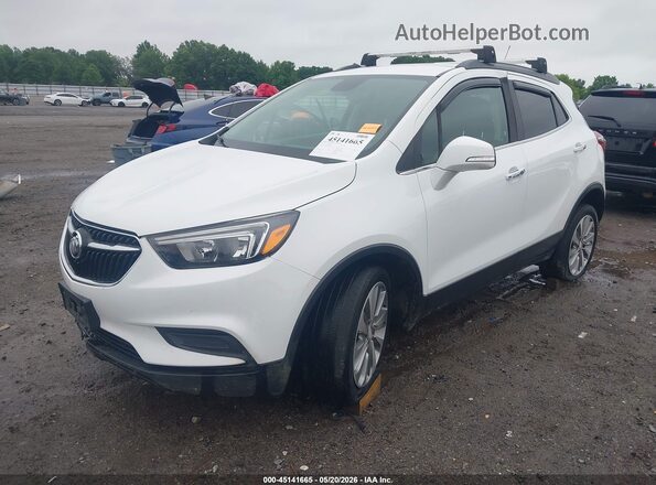 KL4CJASB5KB903602 2019 BUICK ENCORE White Передня ліва чверть
