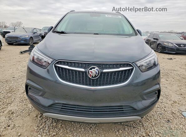 KL4CJASB6JB592681 2018 BUICK ENCORE Gray წინა ხედი