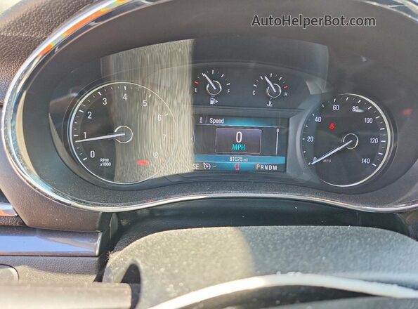 KL4CJASB6KB849209 2019 BUICK ENCORE Black Սարքավորումների վահանակի տեսք