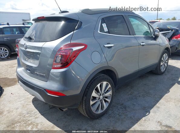 KL4CJASB6KB879651 2019 BUICK ENCORE Серый Задняя правая четверть