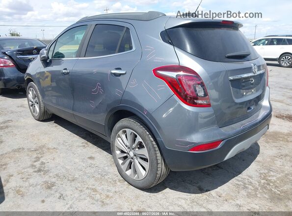 KL4CJASB6KB879651 2019 BUICK ENCORE Серый Задняя левая четверть
