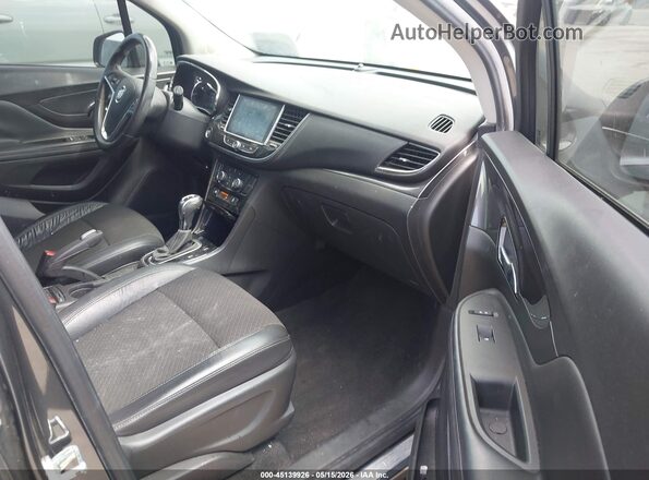 KL4CJASB7HB165102 2017 BUICK ENCORE Серый Вид салона спереди