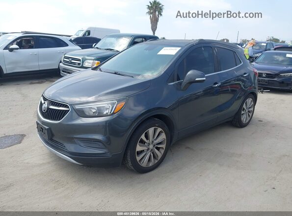 KL4CJASB7HB165102 2017 BUICK ENCORE Серый Передняя левая четверть