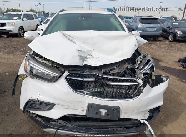 KL4CJASB7HB208613 2017 BUICK ENCORE White Սարքավորումների վահանակի տեսք