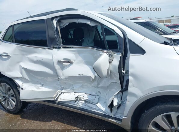 KL4CJASB7KB705507 2019 BUICK ENCORE White წინა ხედი