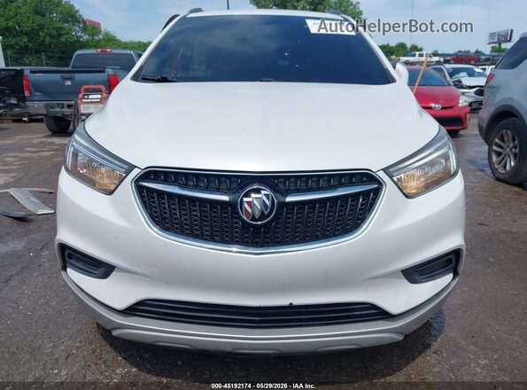 KL4CJASB7KB705507 2019 BUICK ENCORE White უკანა სალონის ხედი