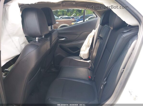 KL4CJASB7KB705507 2019 BUICK ENCORE White VIN კოდის სტიკერის ხედი