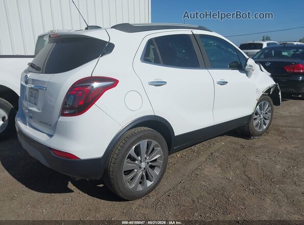 KL4CJASB7KB732884 2019 BUICK ENCORE White უკანა მარჯვენა