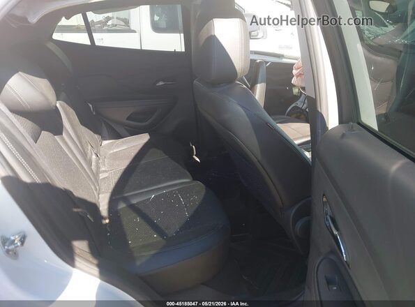 KL4CJASB7KB732884 2019 BUICK ENCORE White VIN კოდის სტიკერის ხედი