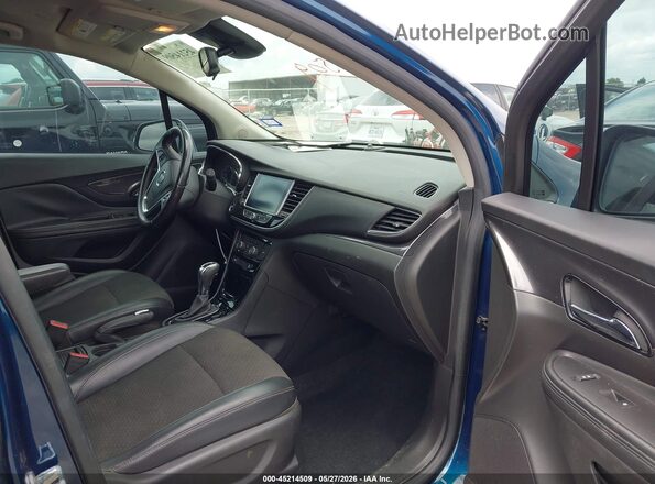 KL4CJASB7KB789201 2019 BUICK ENCORE Blue წინა სალონის ხედი