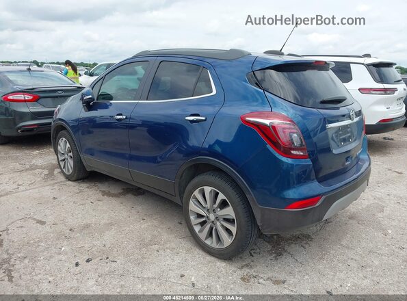 KL4CJASB7KB789201 2019 BUICK ENCORE Blue უკანა მარცხენა