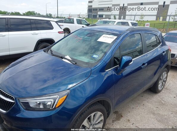 KL4CJASB7KB789201 2019 BUICK ENCORE Blue წინა ხედი