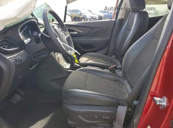 KL4CJASB7KB870862 2019 BUICK ENCORE Red Вид салону спереду