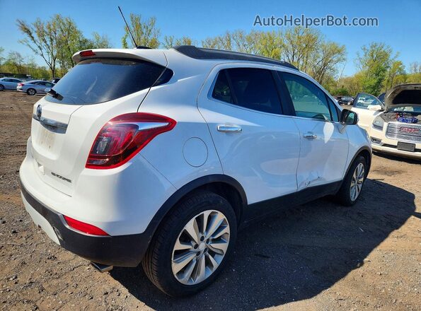 KL4CJASB8HB021350 2017 BUICK ENCORE Белый Задняя правая четверть