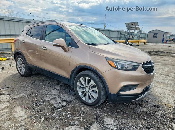 KL4CJASB8JB661130 2018 BUICK ENCORE Tan 