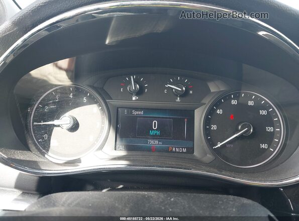KL4CJASB8KB714474 2019 BUICK ENCORE Silver უკანა სავარძლების ხედი