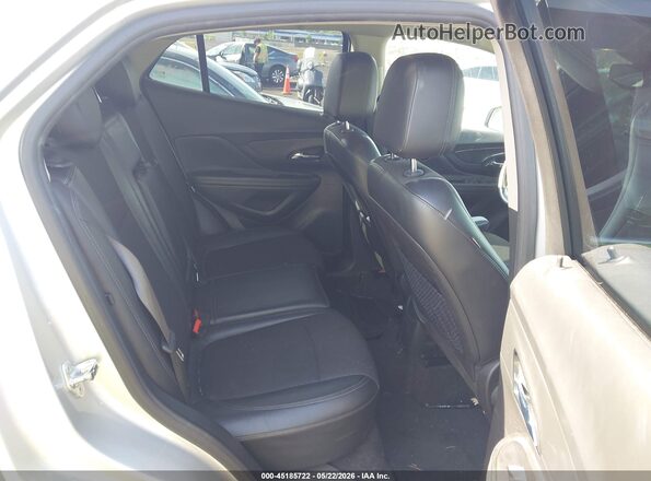 KL4CJASB8KB714474 2019 BUICK ENCORE Silver VIN კოდის სტიკერის ხედი