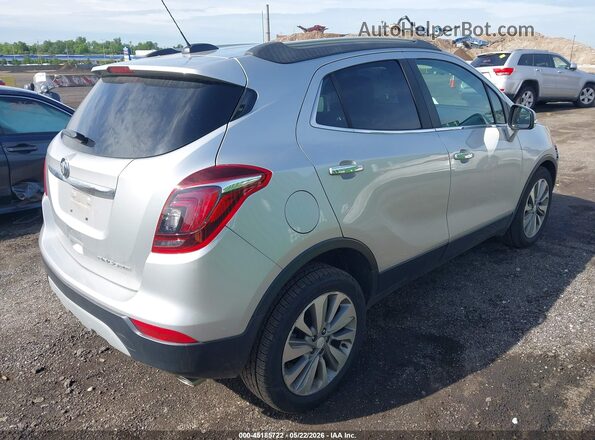 KL4CJASB8KB714474 2019 BUICK ENCORE Silver უკანა მარჯვენა