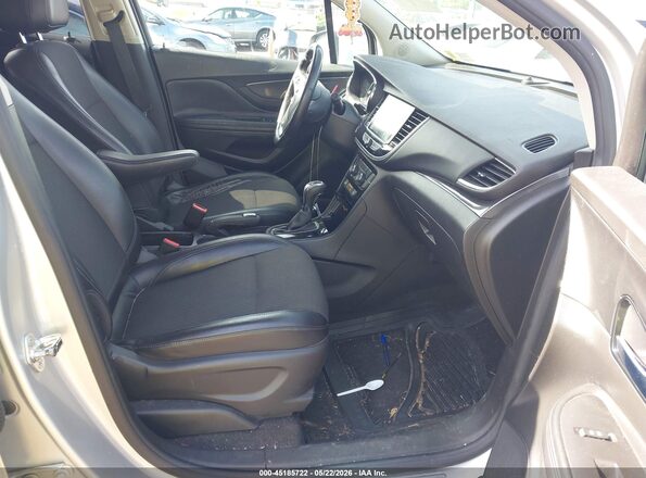 KL4CJASB8KB714474 2019 BUICK ENCORE Silver წინა სალონის ხედი