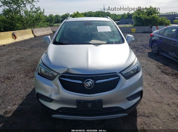 KL4CJASB8KB714474 2019 BUICK ENCORE Silver ხელსაწყოთა პანელის ხედი
