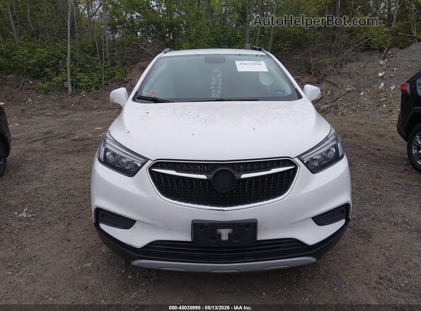 KL4CJASB8KB781396 2019 BUICK ENCORE White Instrument cluster view