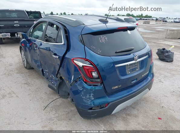 KL4CJASB8KB807964 2019 BUICK ENCORE Blue უკანა მარცხენა