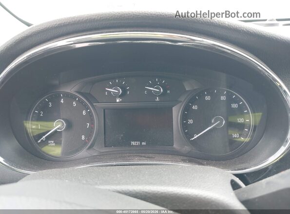 KL4CJASB8KB807964 2019 BUICK ENCORE Blue უკანა სავარძლების ხედი