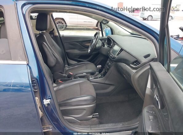 KL4CJASB8KB807964 2019 BUICK ENCORE Blue წინა სალონის ხედი