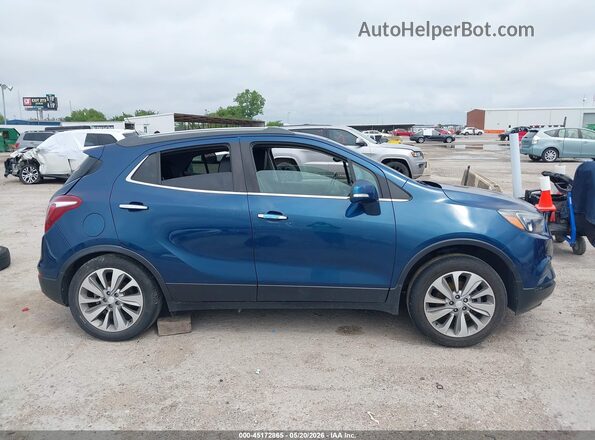 KL4CJASB8KB807964 2019 BUICK ENCORE Blue უკანა სალონის ხედი
