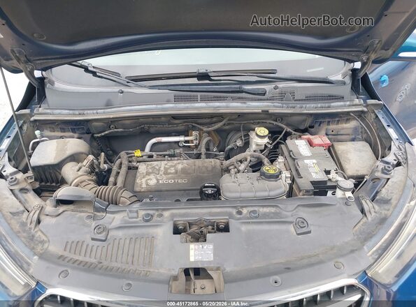 KL4CJASB8KB807964 2019 BUICK ENCORE Blue უკანა ხედი
