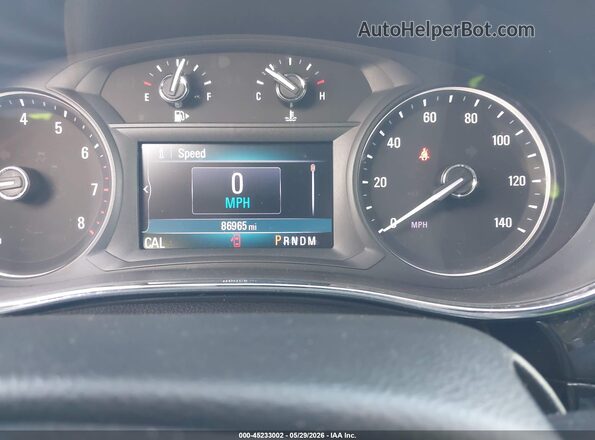 KL4CJASB8LB337288 2020 BUICK ENCORE Черный Вид задних сидений