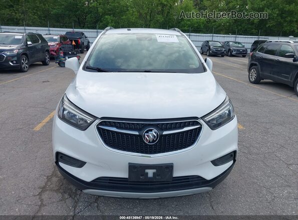 KL4CJASB8MB323537 2021 BUICK ENCORE White Vista del cuadro de instrumentos