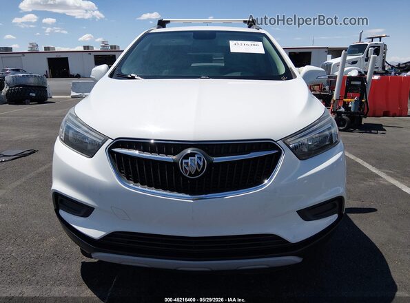 KL4CJASB9HB162962 2017 BUICK ENCORE Белый Вид щитка приборов