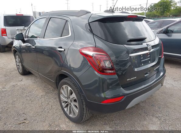 KL4CJASB9JB508319 2018 BUICK ENCORE Gray Trasero izquierdo