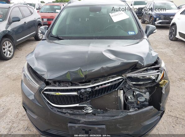KL4CJASB9JB508319 2018 BUICK ENCORE Gray Vista del cuadro de instrumentos