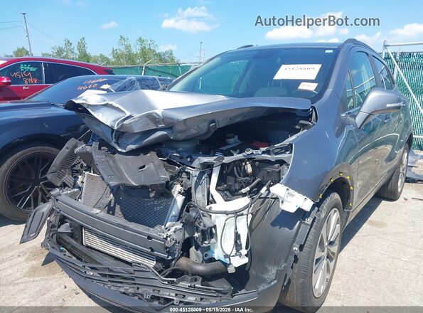 KL4CJASB9KB799468 2019 BUICK ENCORE Gray წინა ხედი