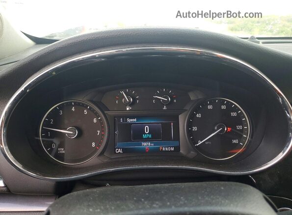 KL4CJASB9LB060733 2020 BUICK ENCORE White Instrument cluster view