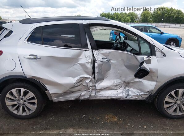 KL4CJASBXJB718573 2018 BUICK ENCORE Gray 