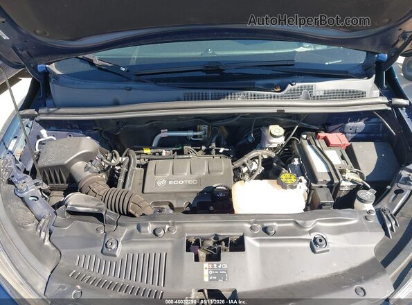 KL4CJASBXKB843235 2019 BUICK ENCORE Синий Вид сзади