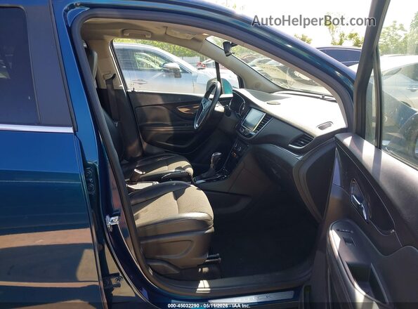 KL4CJASBXKB843235 2019 BUICK ENCORE Синий Вид салона спереди