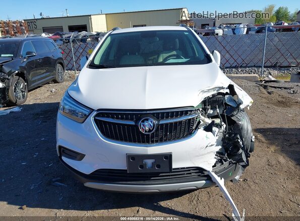 KL4CJASBXMB300356 2021 BUICK ENCORE White Vista del cuadro de instrumentos