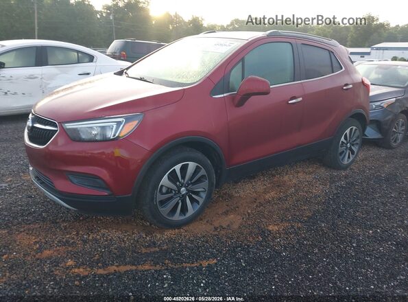 KL4CJASBXMB318629 2021 BUICK ENCORE Red Передня ліва чверть