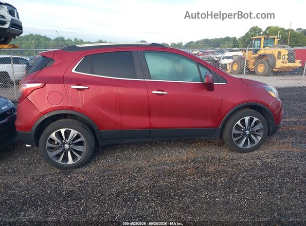 KL4CJASBXMB318629 2021 BUICK ENCORE Red Вид задньої частини салону