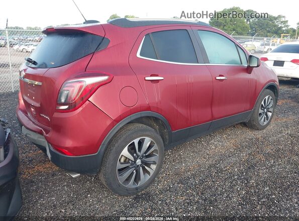 KL4CJASBXMB318629 2021 BUICK ENCORE Red Задня права чверть