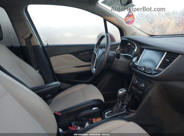 KL4CJASBXMB318629 2021 BUICK ENCORE Red Вид салону спереду