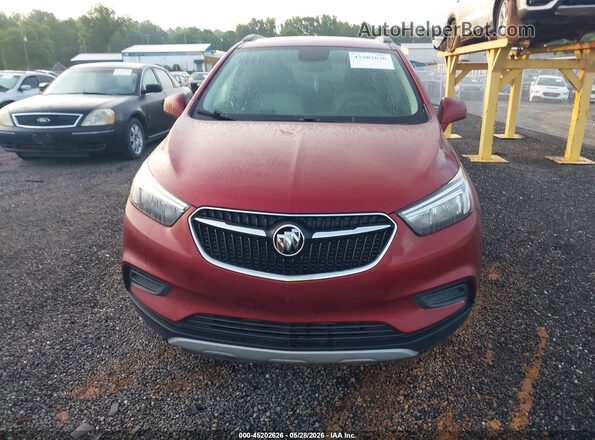 KL4CJASBXMB318629 2021 BUICK ENCORE Red Вид щитка приладів