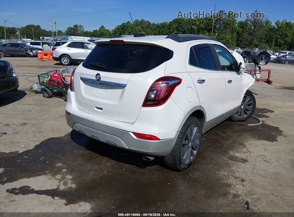 KL4CJBSB6JB607833 2018 BUICK ENCORE White Rear right