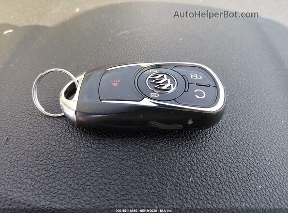 KL4CJBSB6JB607833 2018 BUICK ENCORE White Dashboard view