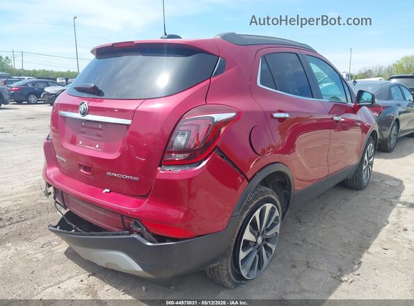 KL4CJBSB9JB711345 2018 BUICK ENCORE Red Trasero derecho